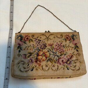 Antique Tapestry Purse - Made in Austria - EUC